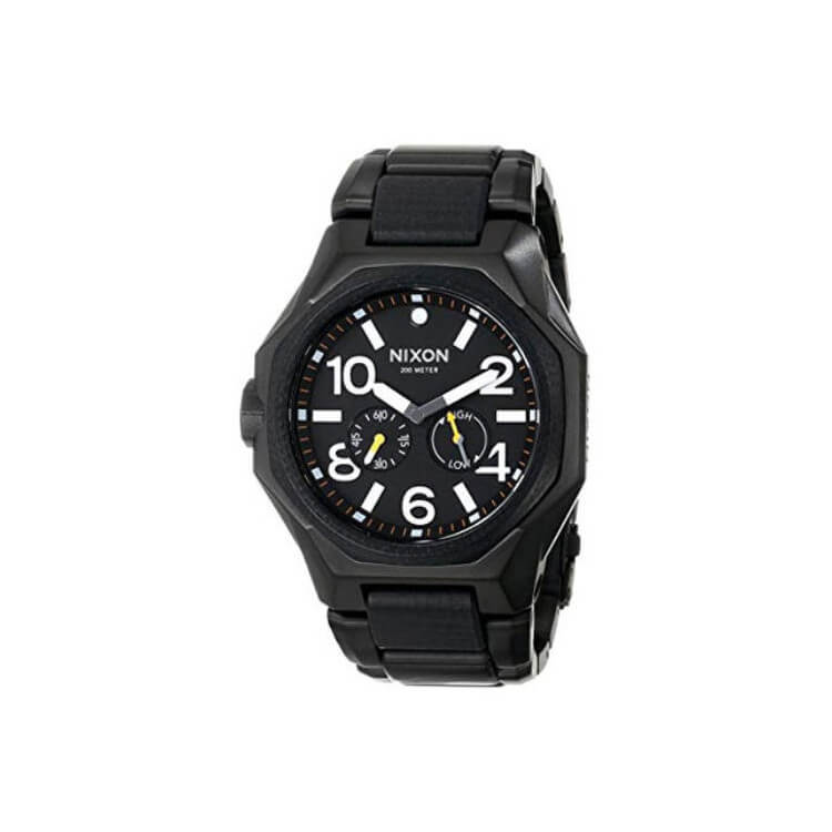 MEN'S WATCH TANGENT BLACK STEEL