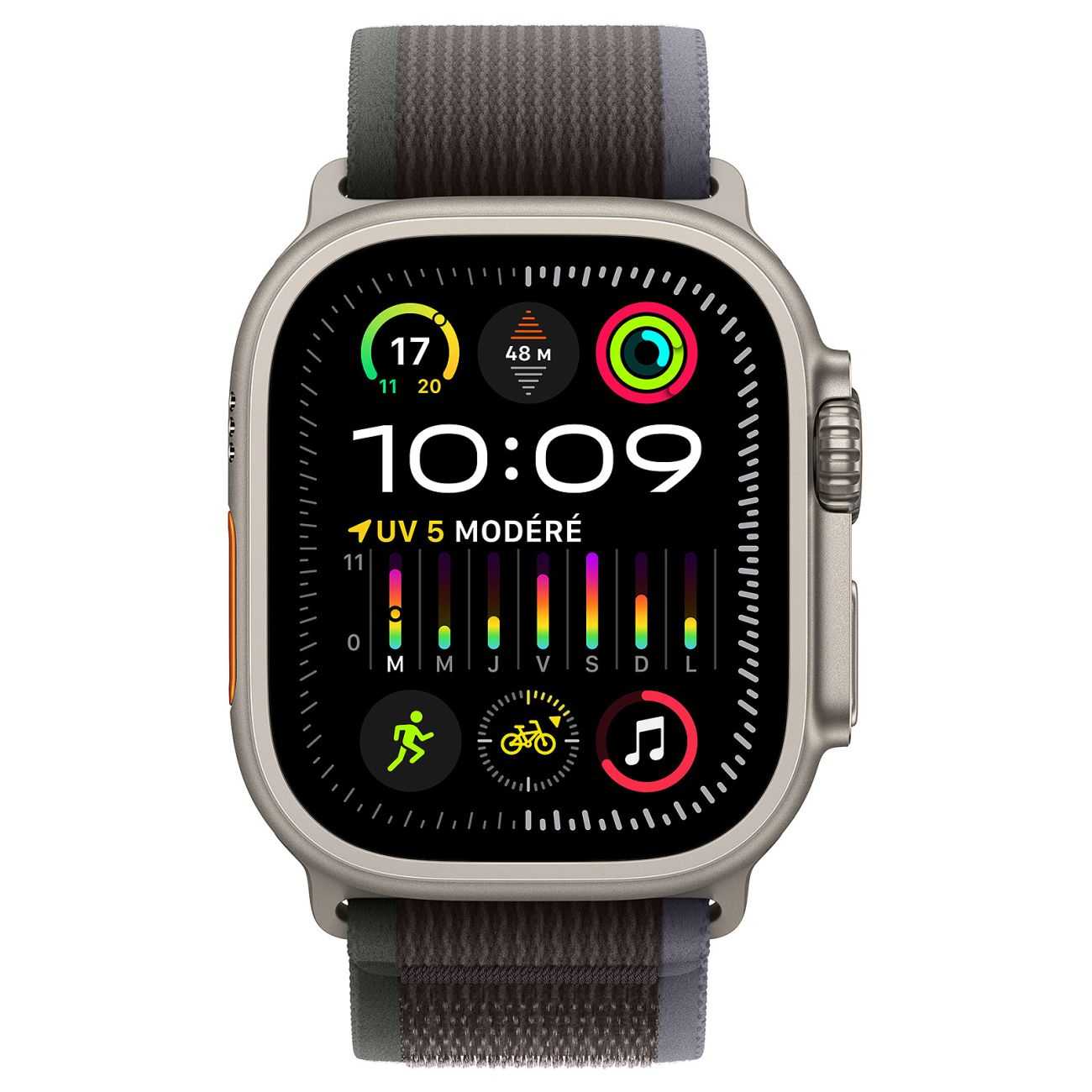 Apple Watch Ultra GPS Cellular 49mm Estojo de titânio com alça de